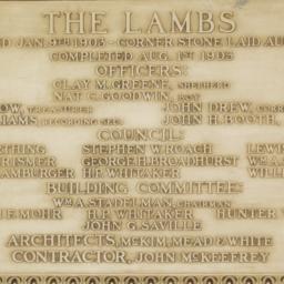 Page No. 071 - [Lambs Club,...