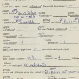 Western questionnaire, answ...