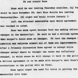 Memorandum from Florence An...
