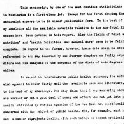 Memorandum from A.J. Jaffe ...