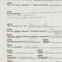 Western questionnaire, answ...
