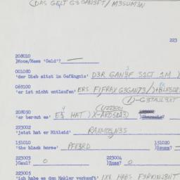 Western questionnaire, answ...