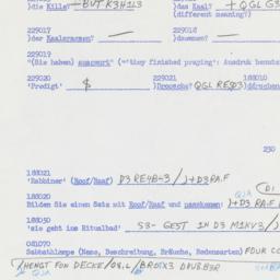 Western questionnaire, answ...