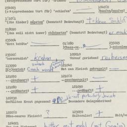 Western questionnaire, answ...