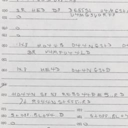 Western questionnaire, answ...