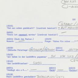 Western questionnaire, answ...