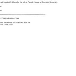 Announcements, 2013-09-27. ...