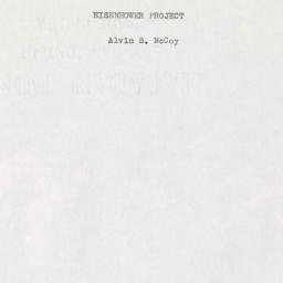 Reminiscences of Alvin S. M...