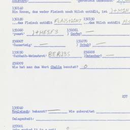 Western questionnaire, answ...