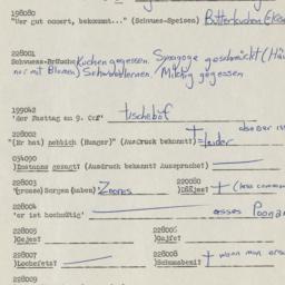 Western questionnaire, answ...