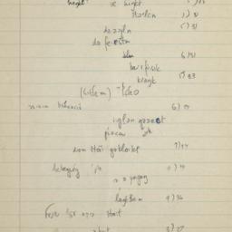 Eastern questionnaire, blue...