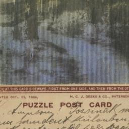 Puzzle Post Card