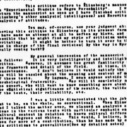 Letter from Dorothy S. Thom...