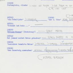 Western questionnaire, answ...
