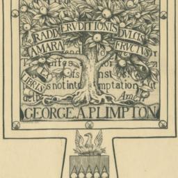 Bookplate of George Arthur ...