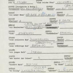 Western questionnaire, answ...