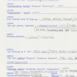 Western questionnaire, answ...