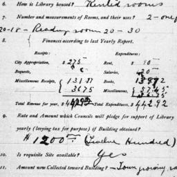 Carnegie Libraries, Promise...