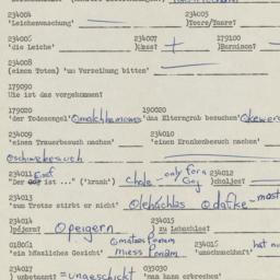 Western questionnaire, answ...