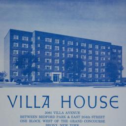 Villa House, 3081 Villa Avenue