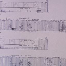 Board 5. Building elevations.