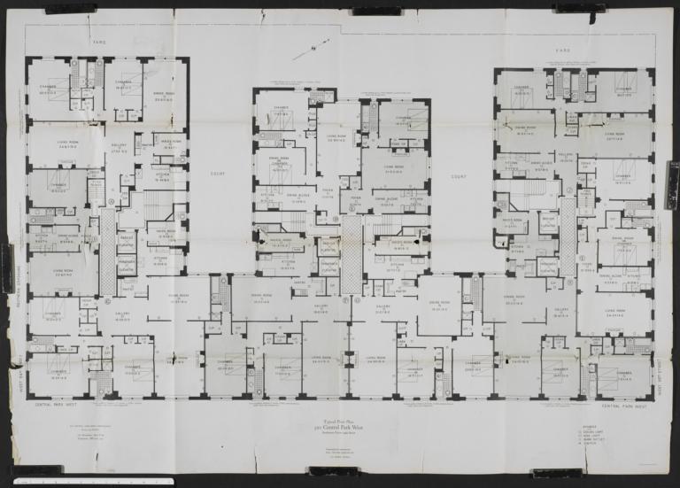 350 Central Park West, Typical Floor Plan - The New York real estate ...