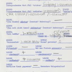 Western questionnaire, answ...