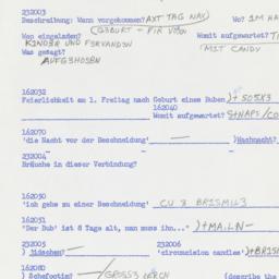 Western questionnaire, answ...