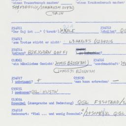 Western questionnaire, answ...
