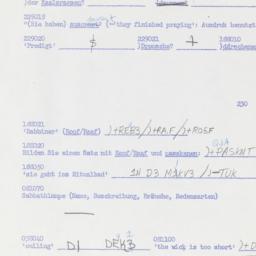 Western questionnaire, answ...