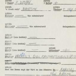 Western questionnaire, answ...