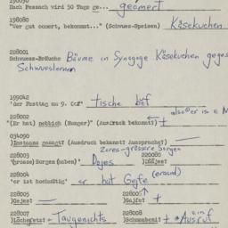 Western questionnaire, answ...