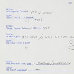 Western questionnaire, answ...