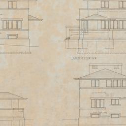 Working drawing #3: East, s...