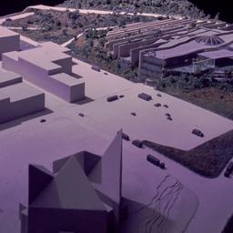 Model, aerial view.