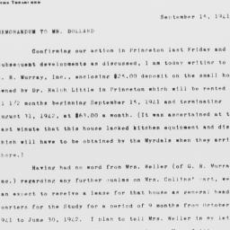 Memorandum from Robertson D...