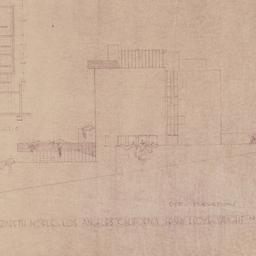 Cross section, north side e...