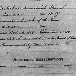 Carnegie General Donations,...