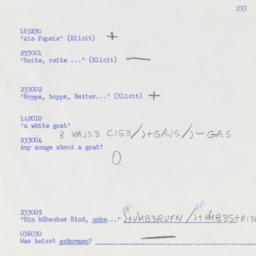 Western questionnaire, answ...