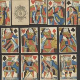 Standard deck with French s...