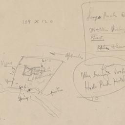 Plot plan sketch