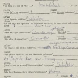 Western questionnaire, answ...