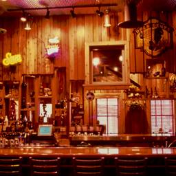 Interior view, bar.