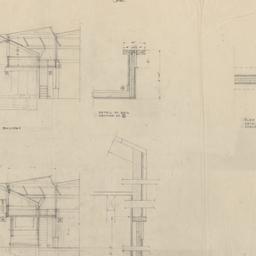 Balcony sections, framing d...