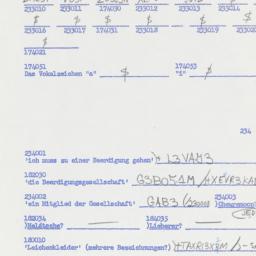 Western questionnaire, answ...