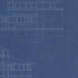 East, west elevations