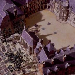 Model, aerial view.