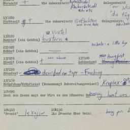 Western questionnaire, answ...