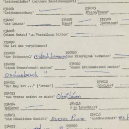 Western questionnaire, answ...