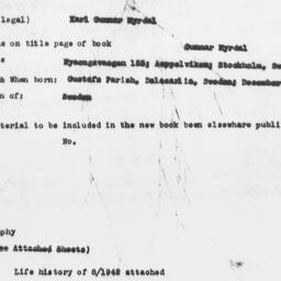 Information on Gunnar Myrda...